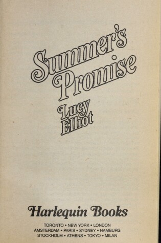 Cover of Summer's Promise