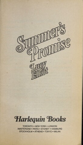 Book cover for Summer's Promise