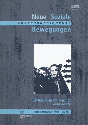 Book cover for Forschungsjournal Neue Soziale Bewegungen