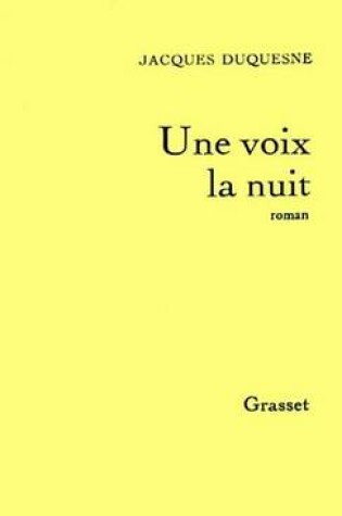 Cover of Une Voix La Nuit