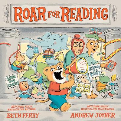 Book cover for Roar for Reading