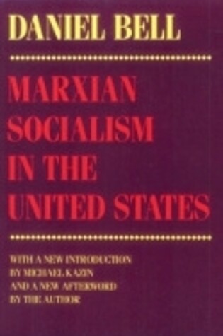 Cover of Marxian Socialism in the United States
