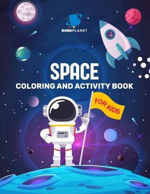 Book cover for Space Coloring & Activity Book for Kids