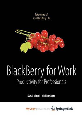 Book cover for Blackberry for Work