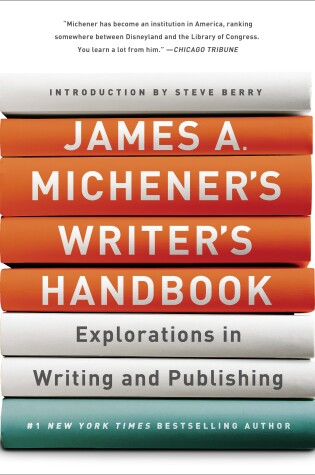 Cover of James A. Michener's Writer's Handbook