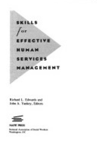 Cover of Skills for Effective Human Services Management