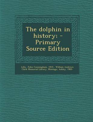 Book cover for The Dolphin in History;