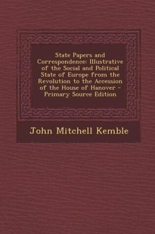 Cover of State Papers and Correspondence