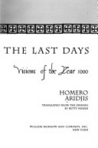 Cover of The Lord of the Last Days