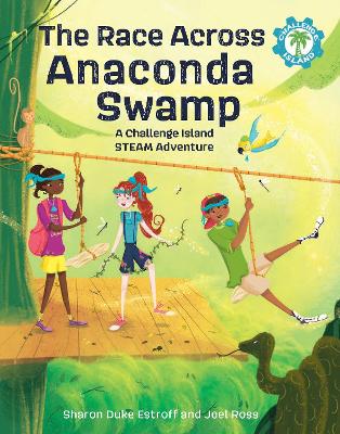Book cover for The Race Across Anaconda Swamp