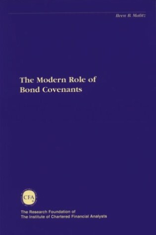 Cover of The Modern Role of Bond Covenants