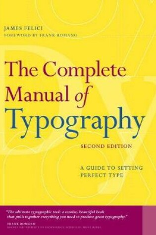 Cover of Complete Manual of Typography, The