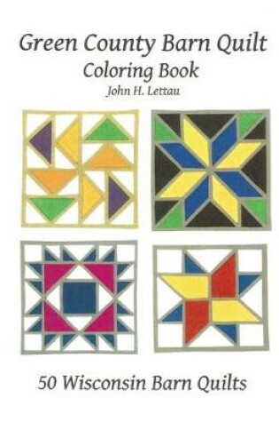 Cover of Green County Barn Quilt Coloring Book