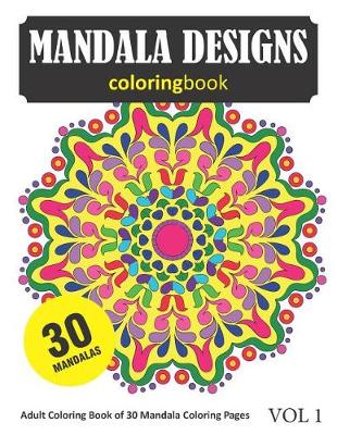 Book cover for Mandala Coloring Book