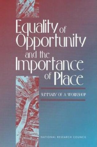 Cover of Equality of Opportunity and the Importance of Place