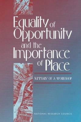 Book cover for Equality of Opportunity and the Importance of Place