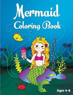 Book cover for Mermaid Coloring Book