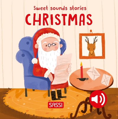 Book cover for Sweet Sounds Stories. Christmas