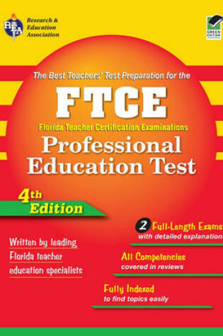 Cover of The Best Teachers' Test Preparation for the FTCE Professional Education Test