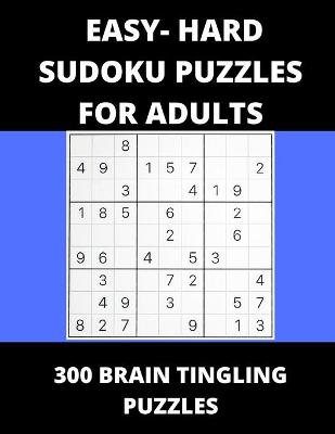 Book cover for Easy - Hard Sudoku Puzzles for Adults