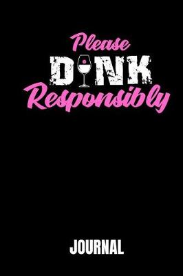 Book cover for Please Dink Responsibly