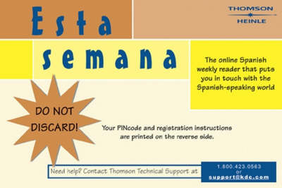 Book cover for Esta Semana 2e-Passcard