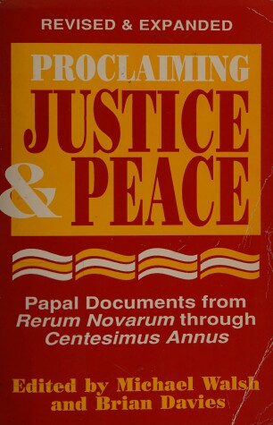 Book cover for Proclaiming Justice & Peace