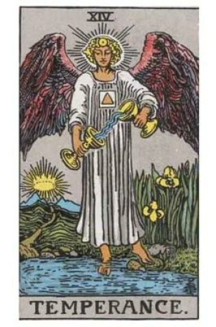 Cover of Tarot Notebook Journal - Temperance