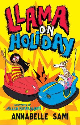 Book cover for Llama on Holiday