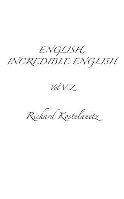 Cover of English, Incredible English Vol V-Z