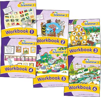 Book cover for Grammar 1 Workbooks 1-6