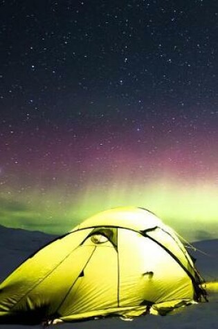 Cover of A Campsite and the Northern Lights Adventure Journal