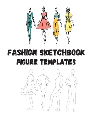 Book cover for Fashion Sketchbook Figure Template
