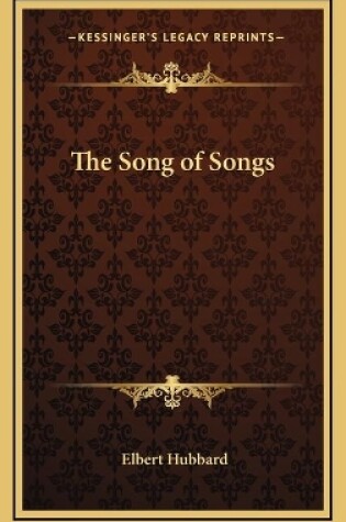 Cover of The Song of Songs