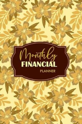 Cover of Monthly Financial Planner
