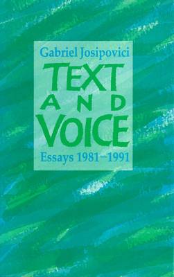 Book cover for Text and Voice