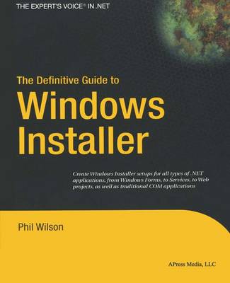 Book cover for The Definitive Guide to Windows Installer
