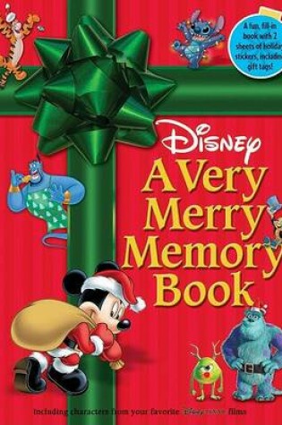 Cover of Disney: A Very Merry Memory Book