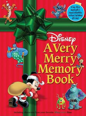 Book cover for Disney: A Very Merry Memory Book