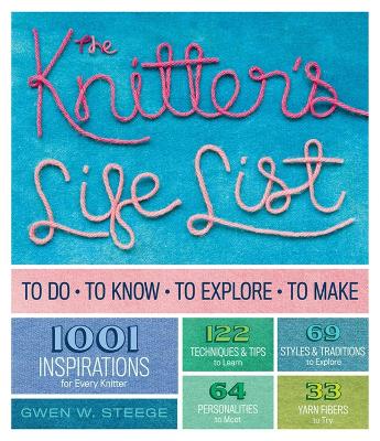 Book cover for The Knitter's Life List