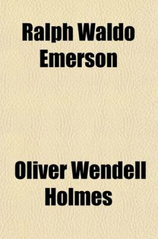 Cover of Ralph Waldo Emerson