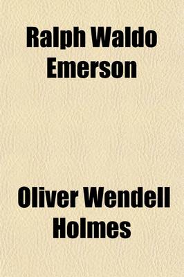 Book cover for Ralph Waldo Emerson