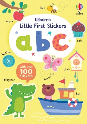 Book cover for Little First Stickers ABC