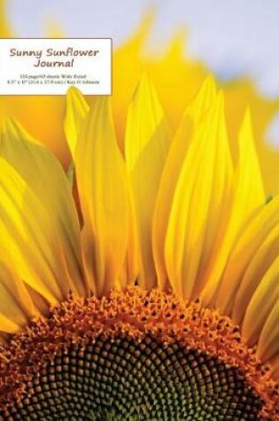 Cover of Sunny Sunflower Journal