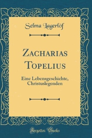Cover of Zacharias Topelius