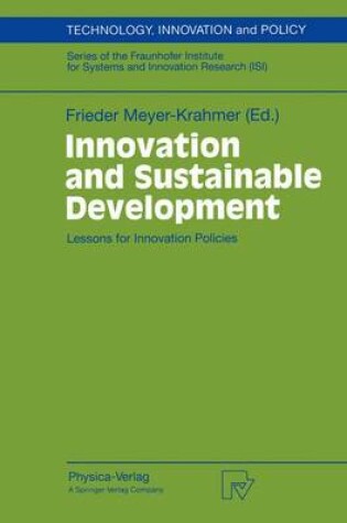 Cover of Innovation and Sustainable Development