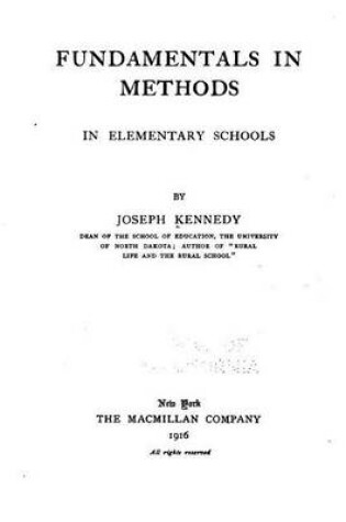 Cover of Fundamentals in Methods in Elementary Schools