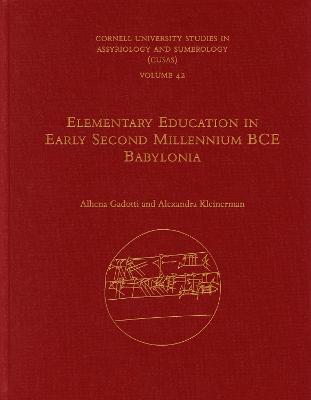 Book cover for Elementary Education in Early Second Millennium BCE Babylonia