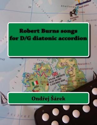 Book cover for Robert Burns Songs for D/G Diatonic Accordion