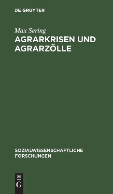 Cover of Agrarkrisen und Agrarzölle